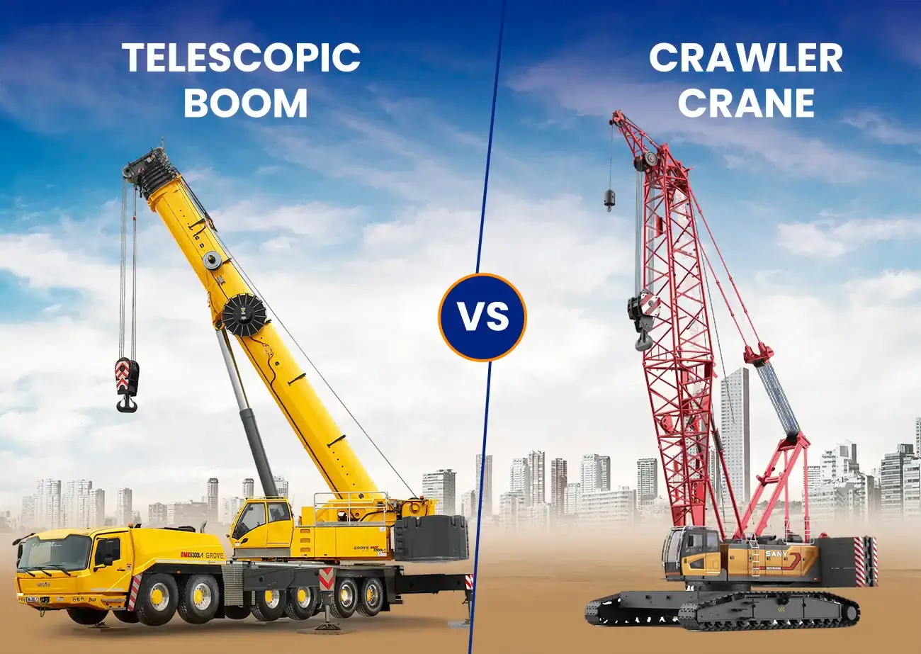 Boom vs Crawler Crane Comparison