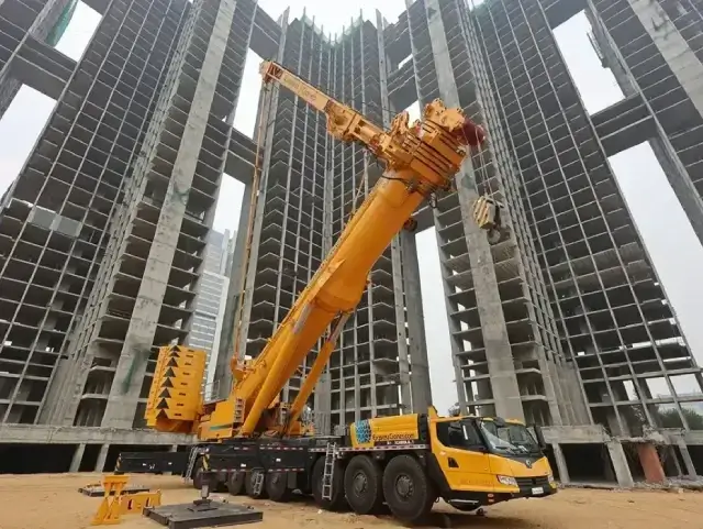 telescopic crane rental cost per hour India
