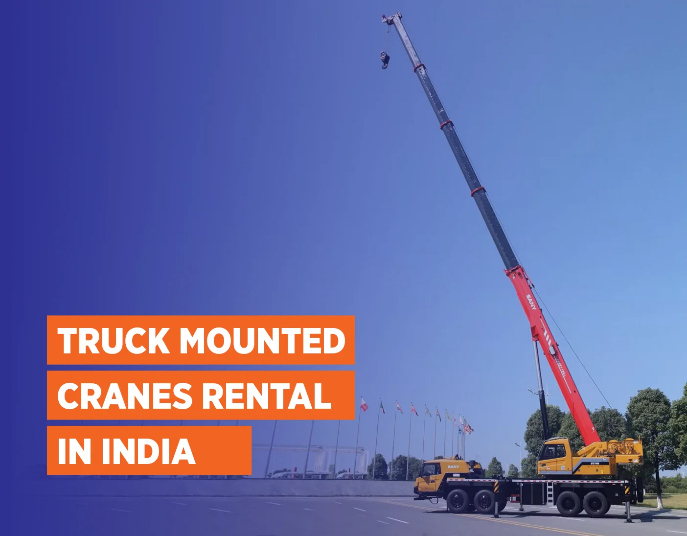 Truck-Mounted Crane Rental India - Express Cranes