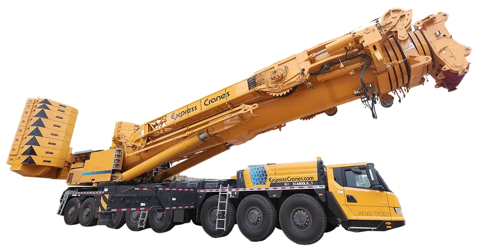 900 ton heavy lift mobile crane deployed for large-scale industrial and infrastructure lifting operations