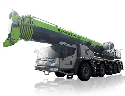 Zoomlion ZAT2200V tyre mounted mobile crane set up for industrial lifting